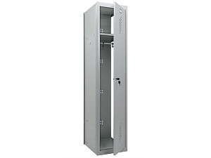 Шкаф для раздевалок Практик ML 01-40 дополнительный модуль 1830x400x500 (ВхШхГ), вес 20 кг , ключевой замок, поставляются в разобранном виде