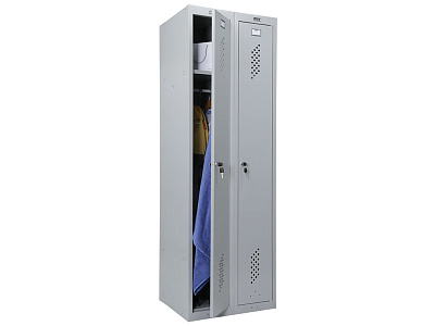 Шкаф для раздевалок Практик ML 21-80 1830x800x500 (ВхШхГ) 34 кг, поставляются в разобранном виде