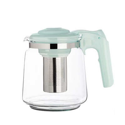 Чайник заварочный Mallony Spoleto термостойкое стекло, фильтр из нержавеющей стали 1500 мл, эргономичная ручка