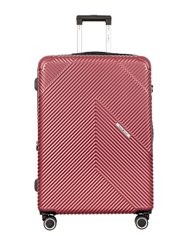 Чемодан-тележка Gianni Conti АТ201-28 burgundy, материал пластик, размеры 76x54x30 см, цвет бордовый