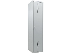 Шкаф для раздевалок практик стандарт LS-11-40D, для хранения одежды в производственных, спортивных и других помещениях. Размеры внешние (ВхШхГ): 1830x418x500 мм