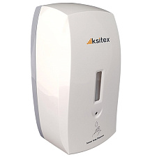 Дозатор для жидкого мыла СЕНСОРНЫЙ 1 л KSITEX  ASD-1000W непрозрачный, белый, пластиковый, окно, размеры: 255х140х100 мм 