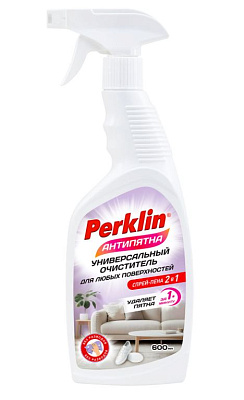 Чистящий  спрей-пена  "PERKLIN" АНТИПЯТНА 600 мл, универсальное, триггер