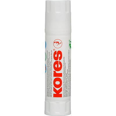 Клей-карандаш " KORES"paper Stick на основе PVP (ПВП) 20гр.