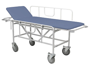 Тележка для перевозки больных МД ТБЛ 850x2140x745 (ВхШхГ), вес 47,8 кг, номинальная нагрузка до 170 кг, поставляется в разобранном виде 