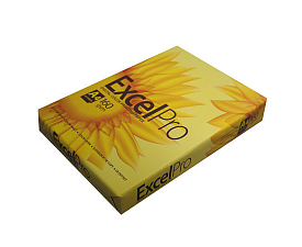 Бумага Excelpro Sun Flower А-4, плотность 160 г/м2, белизна 167%, яркость 98,5% ISO, 250 листов,суперкаландрированная без покрытия, матовая  бумага 
