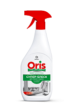 Средство для стекол, зеркал, пластика, хрома, хрусталя, керамики Grass "ORIS Супер-блеск" 600 мл (триггер)