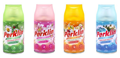 Освежитель воздуха "PERKLIN" сменный флакон 250 мл в ассортименте