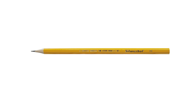 Карандаш чернографитный Silwerhof Basic 120637-00, шестигранный, твердость НВ