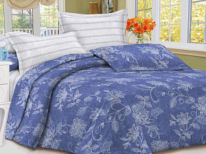 Комплект постельного белья Евростандарт Микросатин Satin Collection "Бэнни" Простыня 220х240 см, пододеяльник 200х220 см, наволочка 70х70 см - 2шт