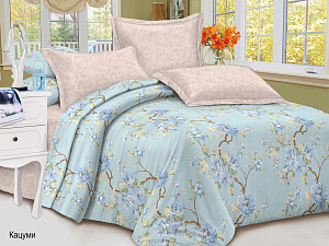 Комплект постельного белья 2-спальный Микросатин Satin Collection "Кацуми" Простыня 180х215 см, пододеяльник 175х215 см, наволочка 70х70 см - 2 шт