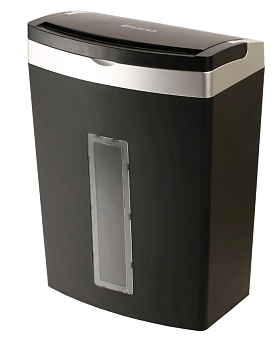 Шредер Buro Office BU-S900AF, формат А-4, секретность DIN-32757 4 / DIN-66399 P-5, фрагмент 3х10мм, автоподача до 60л, ручная подача до 6л, корзина 21литр, скорость резки 1.8 м/мин., уровень шума 63дБ, уничтожение скоб, скрепок, пластиковых карт