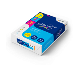 Бумага Color Copy А-4, плотность 90 г/м2, белизна 160%, яркость 99% ISO, 500 листов, каландрированная.
