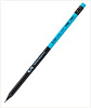 Карандаш чернографитовый Deli EC019-2B Enovation с ластиком, 2B, деревянный, шестигранный, 