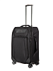 Чемодан-тележка Verage GM18065W25 black, материал полиэстер, размеры 69х44х28 см, цвет черный