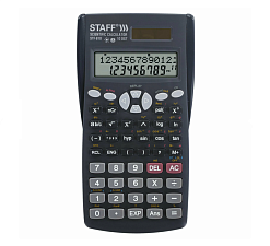Калькулятор научн STAFF 10 разр. STF-810 143х78х13 мм, для ЕГЭ по Физике,Химии и Географии, черный