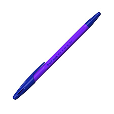 Ручка шариковая ErichKrause R-301 "Neon Stick ", синий стержень, 1,0 мм, корпус ассорти