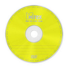 Диск DVD-R  1шт/уп, Mirex, 4.7ГБ, 4х