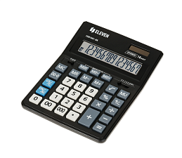 Калькулятор Eleven 16 разряд. Business Line CDB1601-BK, 210х155х35мм бухгалтерский, настольный, черный