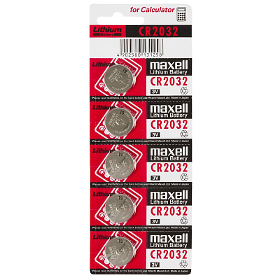Батарейка литиевая Maxell BL5 / 3V / CR2032, 5шт/уп.