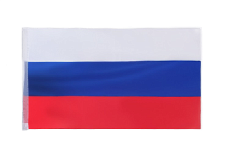 Флаг Российской Федерации, 90х150 см, двухсторонний, сатин