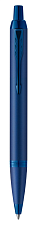Ручка шариковая PARKER IM Monochrome K328 Blue PVD M синий стержень, корпус: металл, отделка PVD покрытие, подарочная упаковка