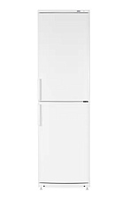 Холодильник ATLANT 4025-000, 205х60х63см, объем 384л, двухдверный, 2 ящика для овощей и фруктов, 4 полки, управление механическое, 1 компрессор, цвет белый
