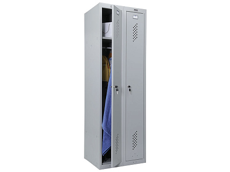Шкаф для раздевалок Практик ML 21-80 1830x800x500 (ВхШхГ) 34 кг, поставляются в разобранном виде