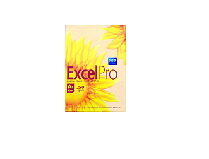 Бумага Excelpro Sun Flower А-4, плотность 250г, белизна 167% ISO, яркость 98,5%. 100 листов,суперкаландрированная, матовая без покрытия   бумага 