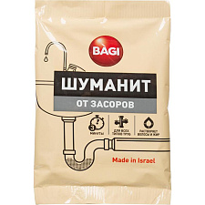 Средство для прочистки труб Bagi «Шуманит от засоров"  70 гр