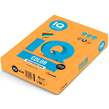 Бумага IQ COLOR формат А-3, плотность 80 г/м2, 500 листов, цвет оранжевый неон Интенсив NEOOR