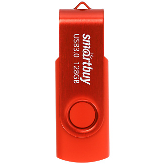 Флеш-носитель  128Gb USB 3.0  SmartBuy "Twist", красный 