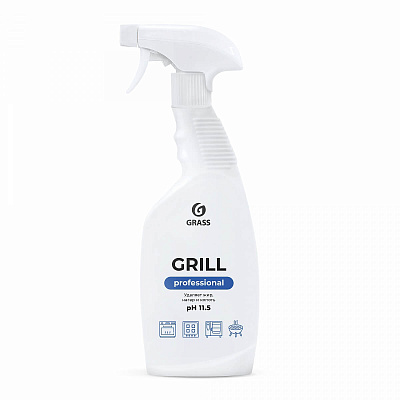Спрей  для плит и посуды  Grass "Grill Professional"  Антижир Жироудалитель 600 мл 